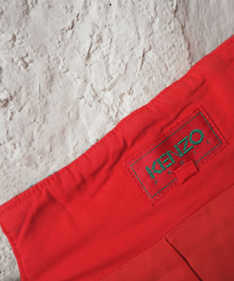 KENZO Tweed Tight Skirt RE