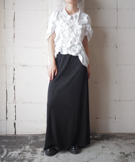 Remake Shirring T-Shirt WH
