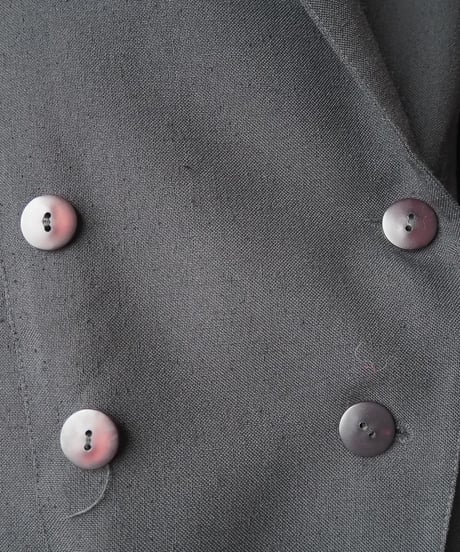 Double Breasted Dolman Sleeve Jacket BK