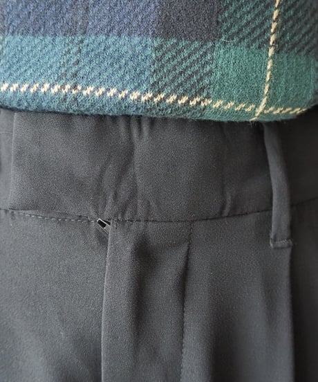 Wide Leg 2Tuck Slacks BK