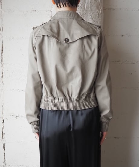 BURBERRY Cropped Trench Jacket BE
