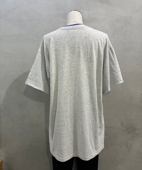 1990's Microsoft Logo Double Collar Tee LGR PUR