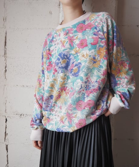 Flower Pattern Sweat PI