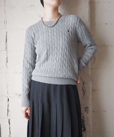 Ralph Lauren Cotton Cable Sweater GR