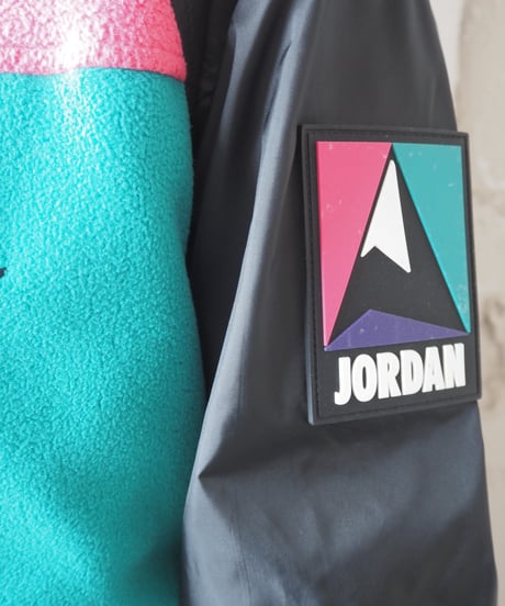 NIKE AIR JORDAN Nylon×Fleece Zip Up Jacket BKPIGN