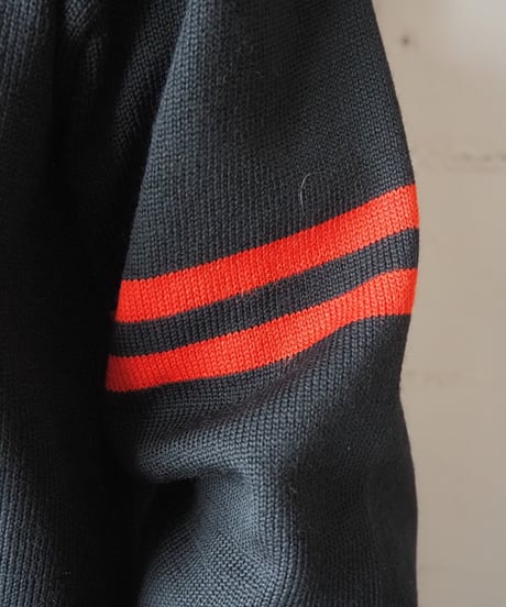 1960's VENUS KNITTING MILLS Letterman Cardigan BKRE