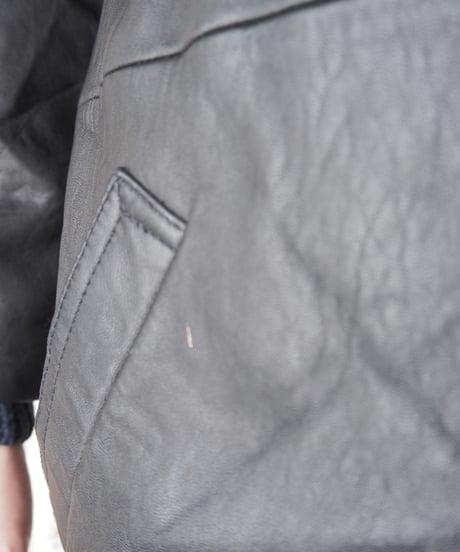 LEATHER ELEMENTS Leather Coverall Jacket BK