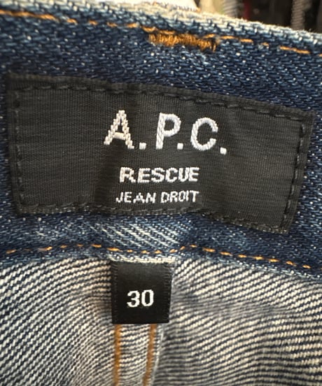 A.P.C. Cutoff Denim Pants BL