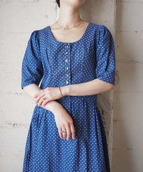 1960-70's Tyrolean Dress BL