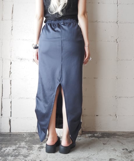 Remake PUMA Drawstring Track Skirt NV LGR PI