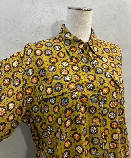 Jean Paul GAULTIER FEMME Circle Pattern Shirt KA