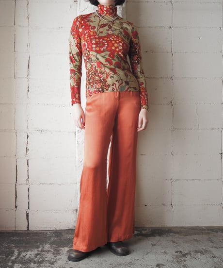 KENZO Flower Print Mock Neck Cutsewn KARE