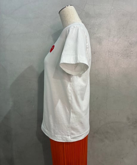 PLAY COMME des GARÇONS One Point Tee WH