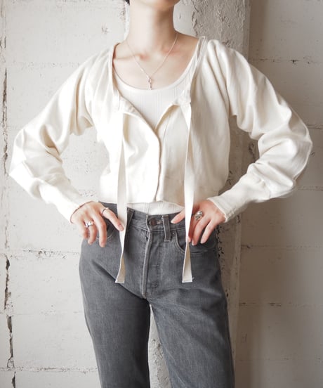Remake 1950's Armée Française Underpants Cardigan IV