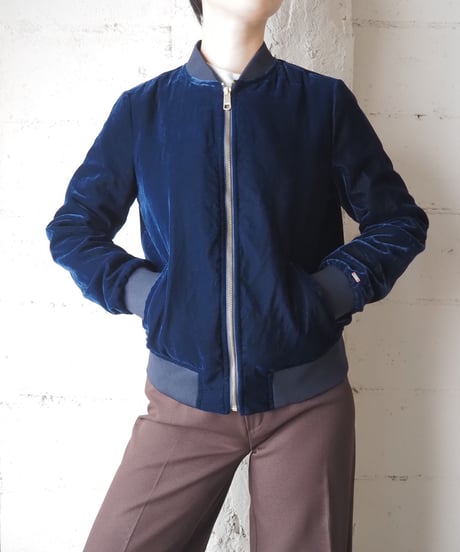 TOMMY HILFIGER Velour Zip Up Jacket NV
