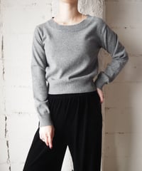 JUNYA WATANABE COMME des GARÇONS Cropped Crewneck Knit GR