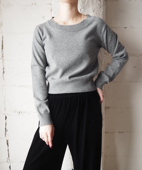 JUNYA WATANABE COMME des GARÇONS Cropped Crewneck Knit GR