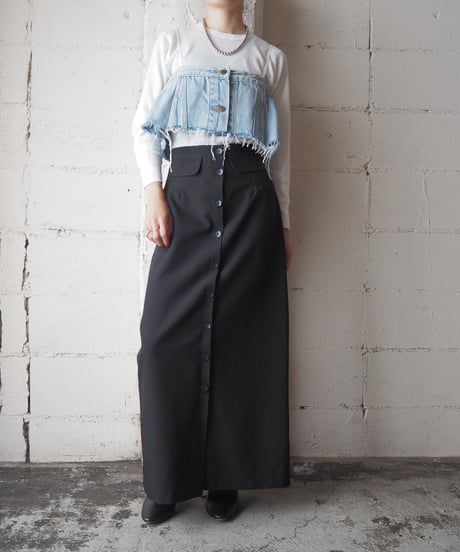 REMAKE Denim Bustier LBL