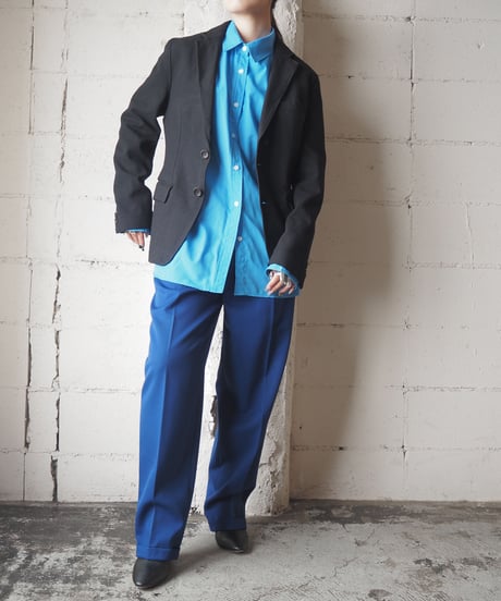 COMME des GARÇONS HOMME Milling Polyester Jacket BK