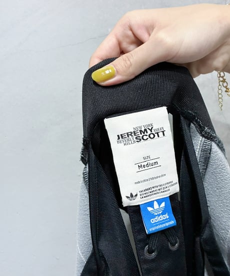 adidas × JEREMY SCOTT Cage Track Jacket BKWH