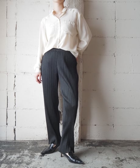 PLEATS PLEASE ISSEY MIYAKE Pleated Pants BK