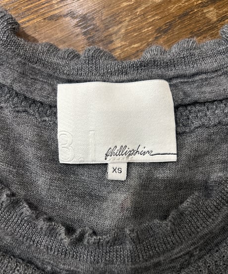 3.1 Phillip Lim Ruffled Short Sleeve Knit GR