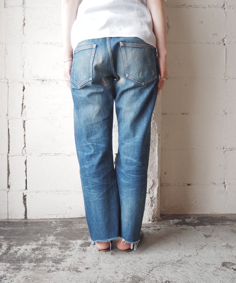 A.P.C. Cutoff Denim Pants BL