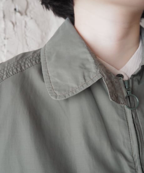 KENZO JEANS Rounded Collar Zip Up Jacket KA
