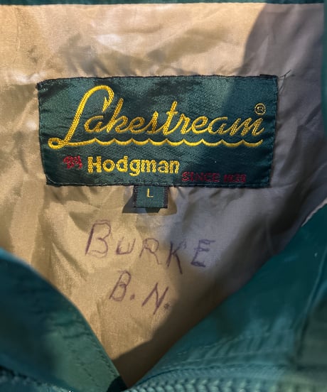 1990's Lakestream By Hodgman Fishing Jacket GN