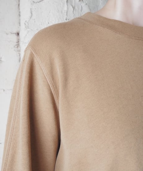 GANNI Volume Sleeve Logo Tag Sweatshirt BE
