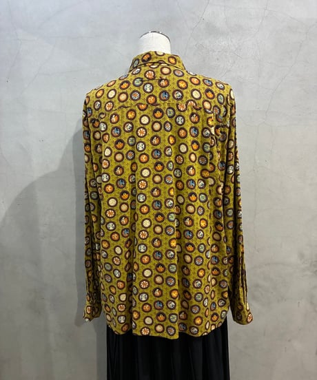 Jean Paul GAULTIER FEMME Circle Pattern Shirt KA