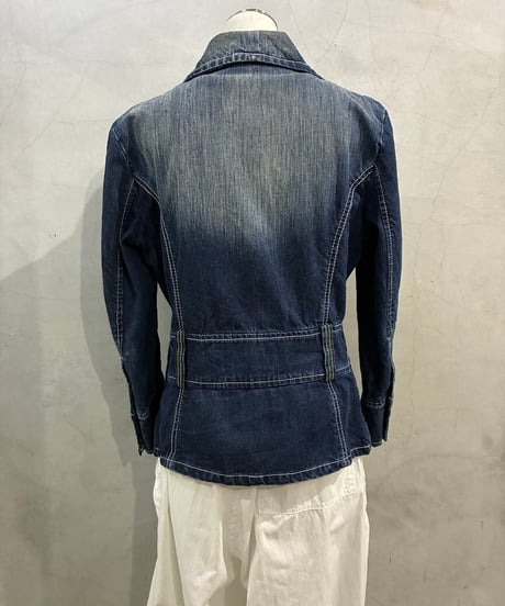 JEAN'S PAUL GAULTIER Single Breasted Design Denim Jacket NV