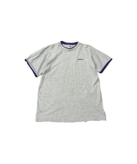 1990's Microsoft Logo Double Collar Tee LGR PUR