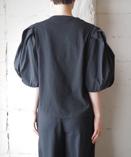 sea New York Lantern Sleeve Tee BK