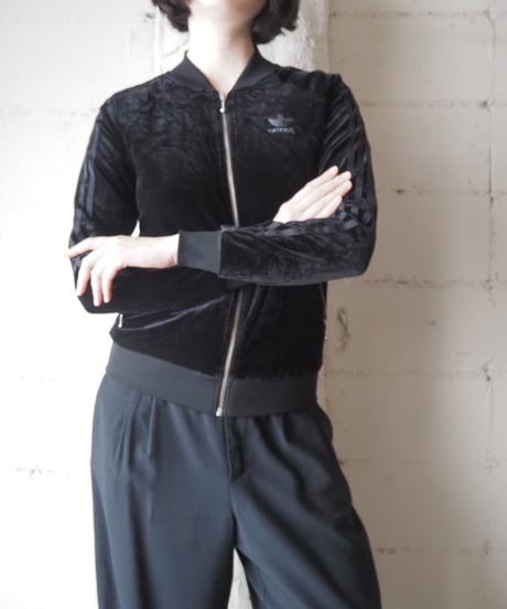 adidas Velvet Track Jacket BK