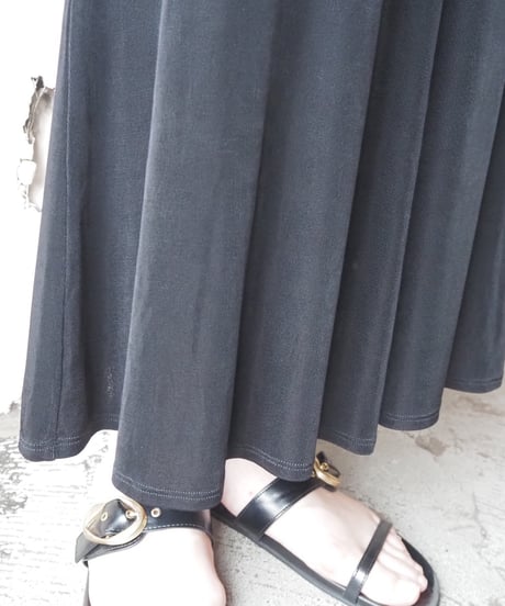 Pencil Easy Long Skirt BK