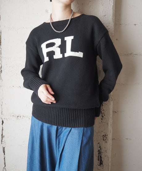 POLO Ralph Lauren RL Logo Knit BKWH
