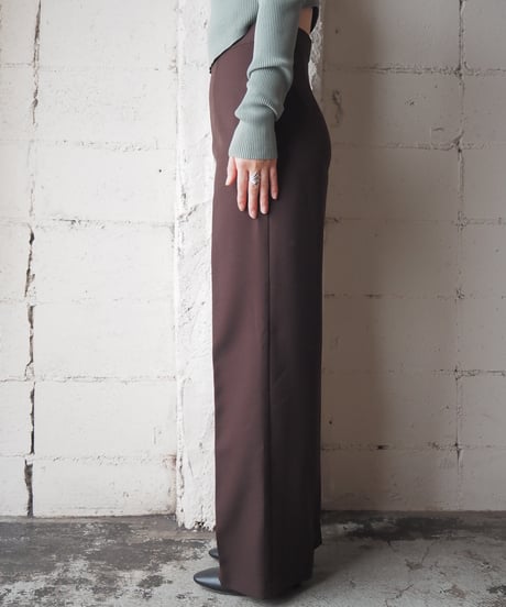 Straight Center Press Pants BR