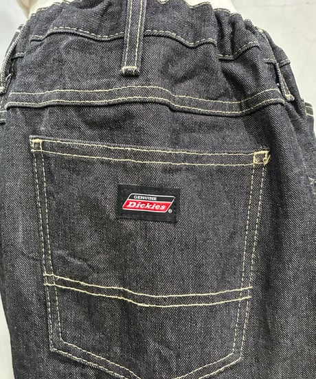 REMAKE Dickies Drawstring Denim Shorts BK