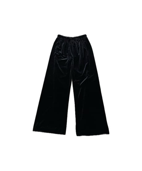 Velour Easy Pants BK