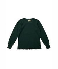 Remake Vintage Ruffled Hem Thermal GN