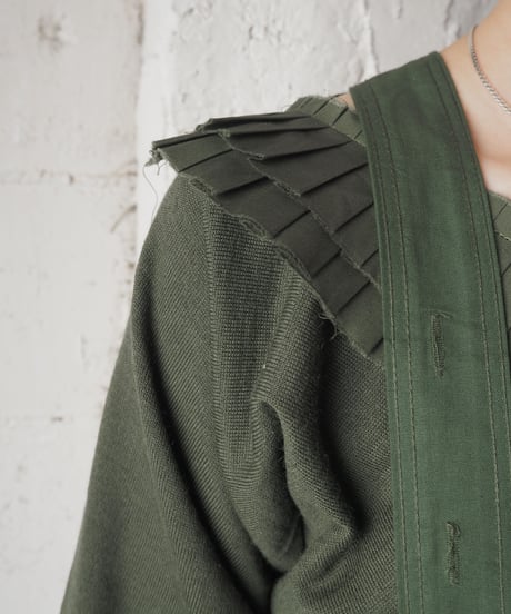 Remake Sweden Military Frilled Underpants Top KA