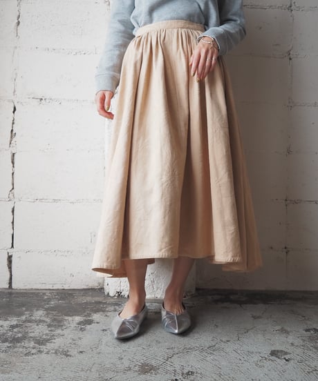 1980's COMME des GARÇONS Floral Jacquard Flared Skirt BE