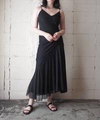 RALPH LAUREN Pin Tuck Camisole Dress BK