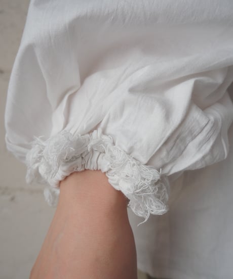 1970's Volume Sleeve Tyrolean Shirt WH