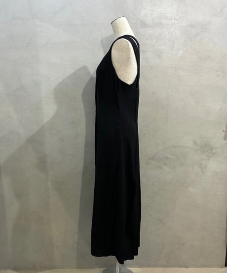 Back Cross Front Button Dress Made in USA BK