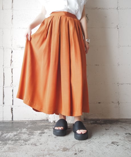 1980's Euro Tuck Skirt OR