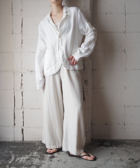 CP SHADES Made in USA Linen Summer Jacket WH
