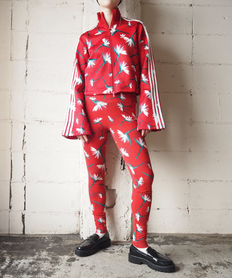 adidas×Thebe Magugu Botanical Pattern Track Jacket RE
