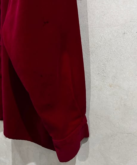 L/S Velvet China Shirt RE